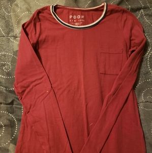 Girls red shirt